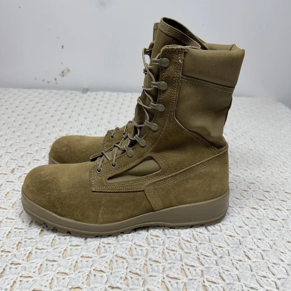 Belleville AFTW Boots Sage Mens Size 13 R Core Tex Military Flight  USA Made